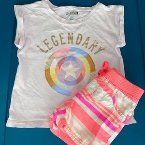 🛍Cute Little Girls outfit size 4T 🛍